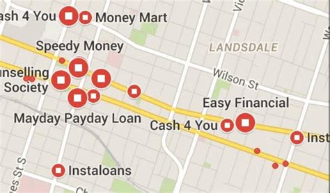 Neighborhood Payday Loan Locations